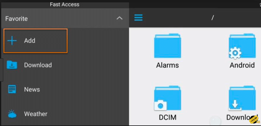 Add – ES File Explorer – Cinema HD v2